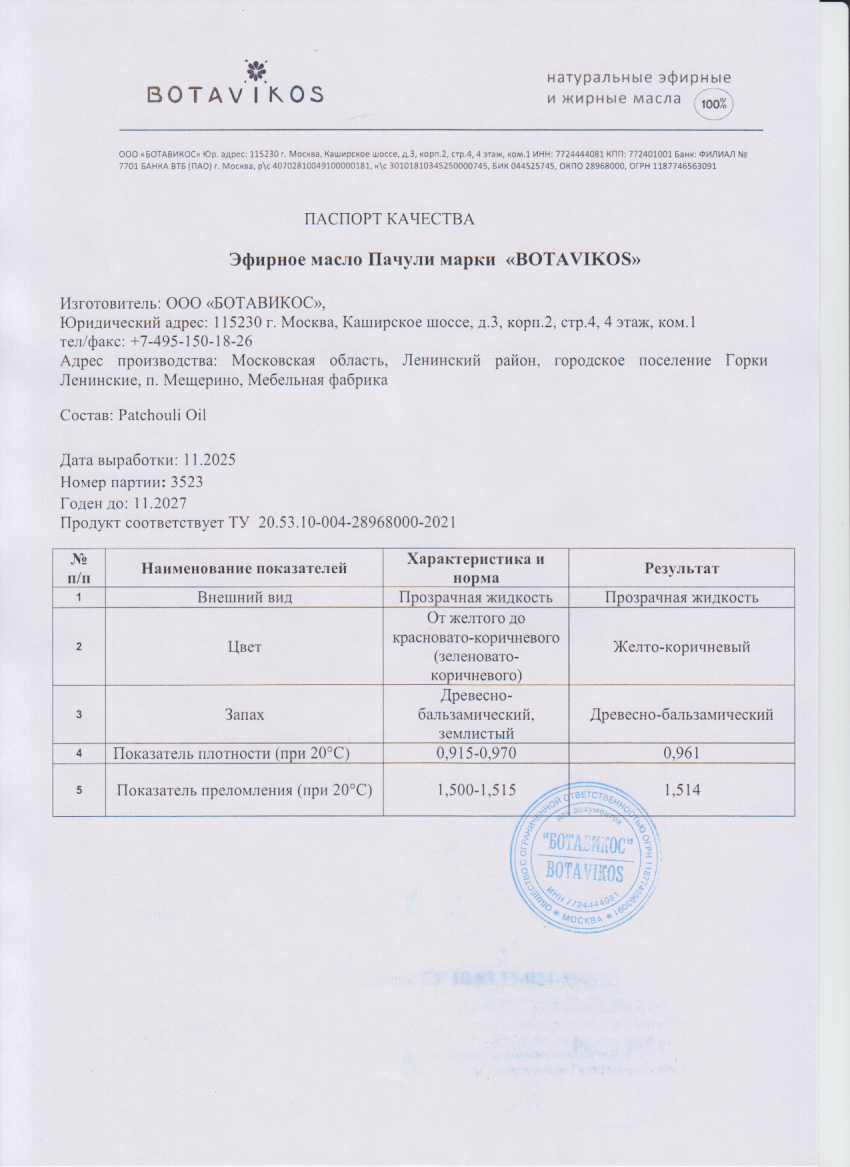 Паспорт №112025